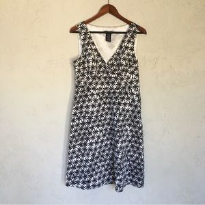 Spense Black & White Sundress Size 10 (Missy)